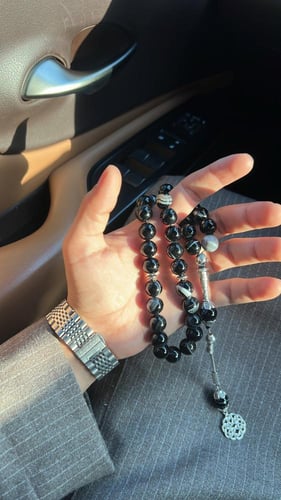 سبحه عين النمر الاسود من براند اوب