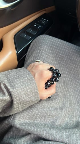 سبحه عين النمر الاسود من براند اوب