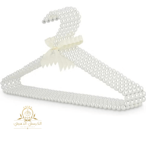 علاقات ملابس ذهبي فضي ابيض لولو فاخر مع شريطة