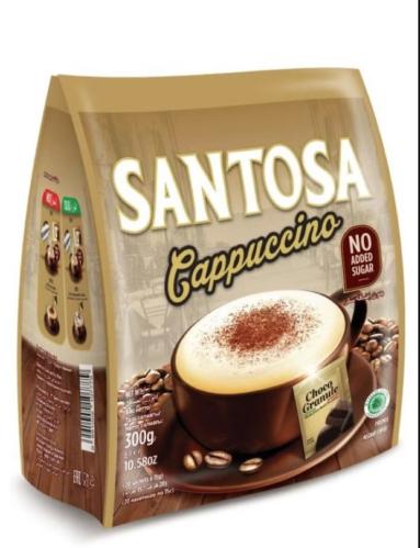كابوتشينو سانتوسا بدون سكر 20 حبة 300 جرام