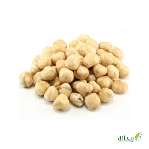 بندق ابيض مقشر