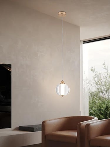 ثريا مودرن سقف لون ذهبي حديثة إضاءة ليد - 3 مستويا...