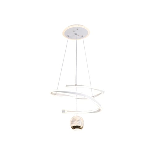 معلقة لد ثلاث اضاءات ابيض 9805