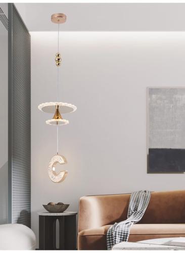 ثريا علاقي مفرد LED حديثة 6173 – 3 مستويات إضاءة،...