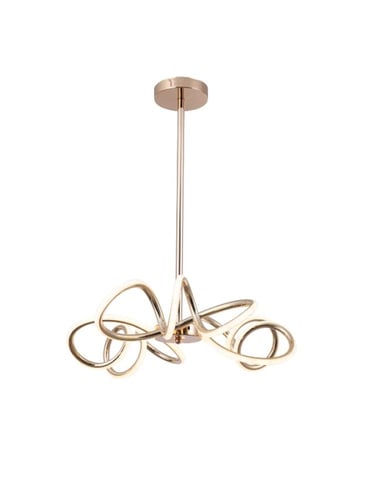 ثريا سقف حديثة LED - بارتفاع (80 سم) - 30 واط - 3...