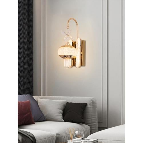 ابليك جداري لد ثلاث اضاءات ذهبي 9921