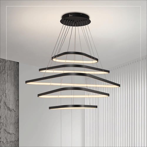 ثريا سقف علاقي مودرن 6597-2 معلقة LED فاخرة بثلاثة...