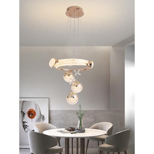 معلقة لد ثلاث اضاءات ذهبي 9959