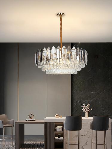 ثريا كرستال استايل اوروبي راقي مقاس 80 سم8040-80