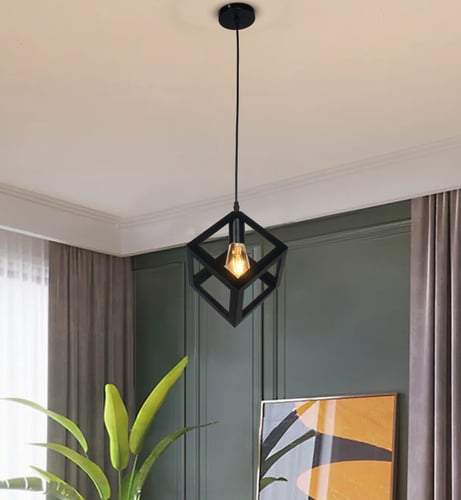 ثريا مودرن علاقي مفرد من Best Power- شكل مكعب - طو...