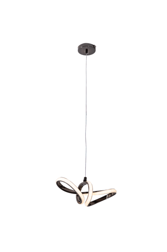 انارة علاقي مفرد ليد اسود 6546 - 1