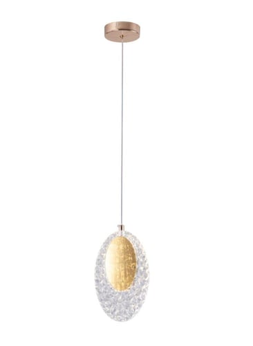 ثريا علاقي مفرد LED حديث 6167-1 - مصباح معلق بارتف...