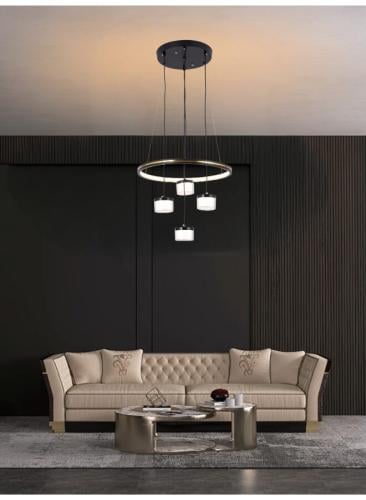 ثريا علاقي مودرن سقف ليد مودرن – أربع مصابيح متدلي...