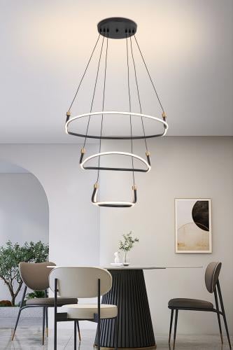 انارة علاقي ليد مودرن مقاس 60-40-30 سم - 6556