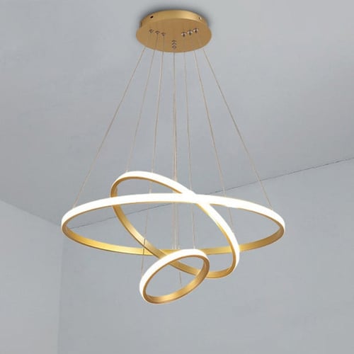 ثريا مودرن سقف إضاءة LED - إضاءة ثلاثية الألوان (أ...