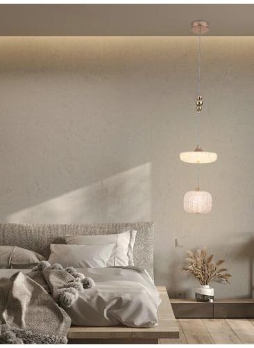 نجف مودرن دائري الشكل | مصباح سقف معلق إضاءة LED ب...