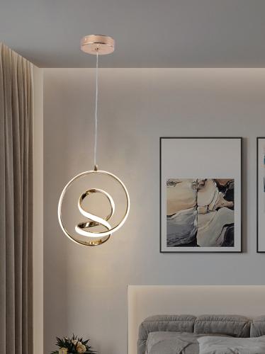 علاقي مفرد لد ثلاث اضاءات ذهبي 7143