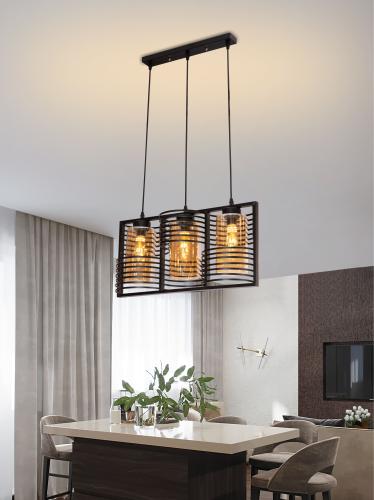 انارة علاقي لمبه لون أسود 2112-3