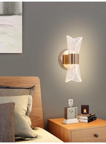 أبليك جداري إضاءة ليد | إضاءة جدارية 12 وات، 3 مست...