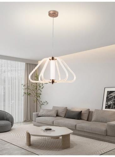 ثريا علاقي مودرن سقف معلق إضاءة LED – بثلاثة ألوان...