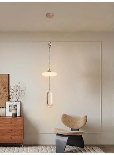 نجف مودرن لون ذهبي | مصباح سقف معلق إضاءة LED بقوة...