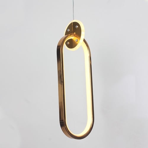 ثريا علاقي مودرن لد حديث لون ذهبي6914