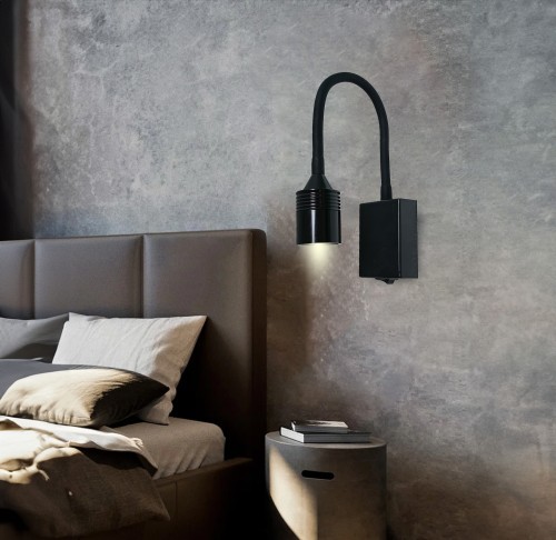 ابليك جداري داخلي انارة غرفB514-1-009-BK-RK