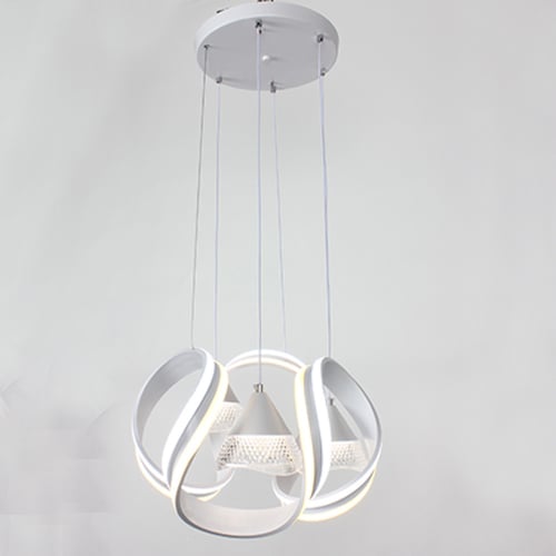 ثريا علاقي ليد من Best Power، لون أبيض، شكل دائري...