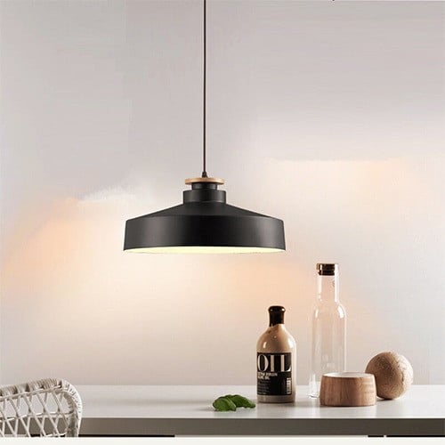 علاقي مطبخ مفرد اسود مع قاعدة خشبية 1036