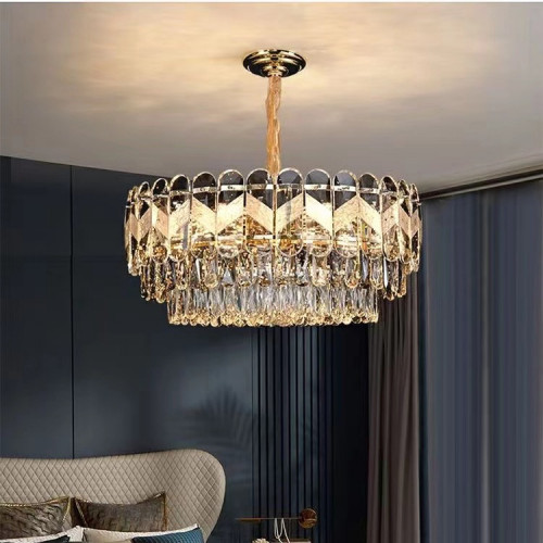 ثريا كرستال استايل اوروبي راقي مقاس 80 سم8018-80