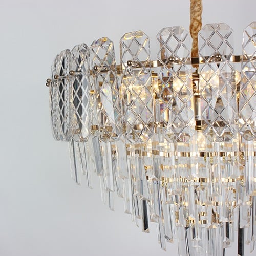 ثريا كرستال استايل اوروبي راقي مقاس 60 سم8044-60