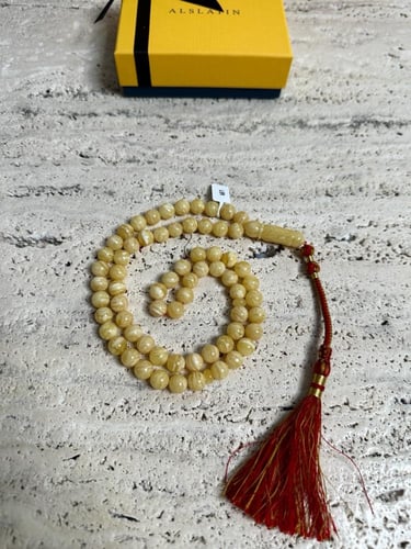 سبحه كهرمان حر سوبر صافي طبيعية