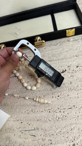 سبحة عاج حوت العنبر