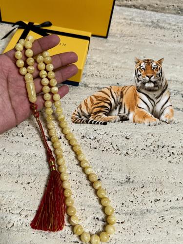 سبحه كهرمان حر سوبر صافي طبيعية