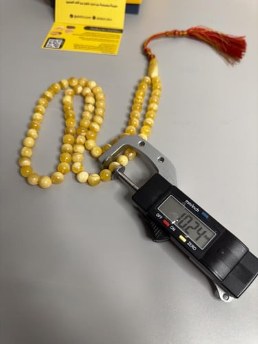 سبحه كهرمان حر سوبر صافي طبيعية