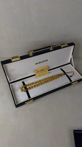 سبحه كهرمان حر حشرات طبيعية