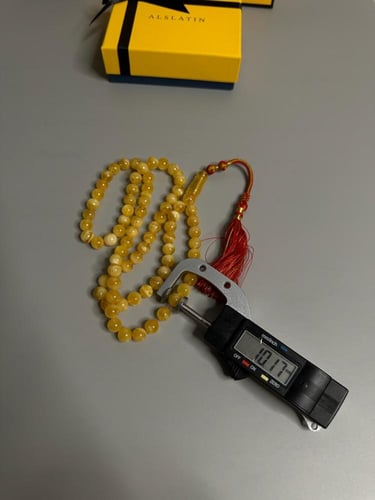 سبحه كهرمان حر سوبر صافي طبيعية