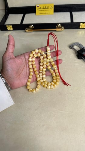 سبحه كهرمان تايقر فرز حر سوبر صافي طبيعية