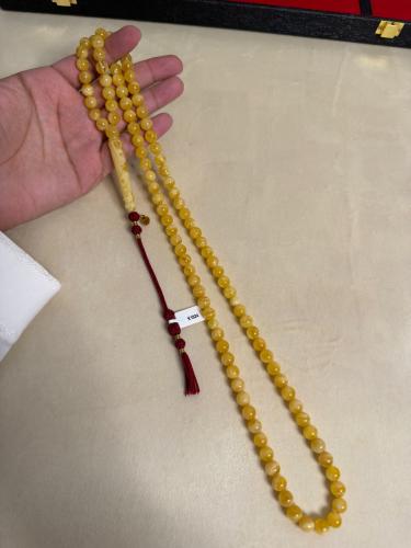 سبحه كهرمان حر سوبر صافي طبيعية