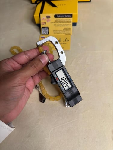 سبحه كهرمان حر سوبر صافي طبيعية قصة صندوقي