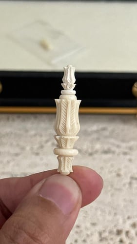 سبحة عاج حوت العنبر