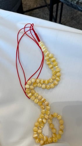 سبحه كهرمان تايقر فرز حر سوبر صافي طبيعية