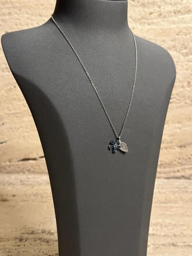 عقد فضه عيار 925