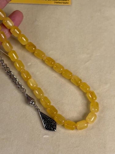 سبحه كهرمان حر سوبر صافي طبيعية قصة صندوقي