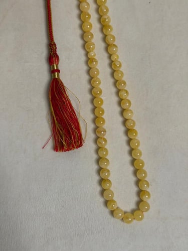 سبحه كهرمان حر سوبر صافي طبيعية