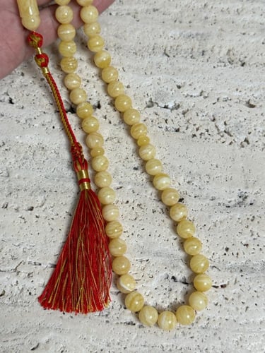 سبحه كهرمان حر سوبر صافي طبيعية