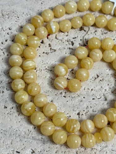 سبحه كهرمان حر سوبر صافي طبيعية