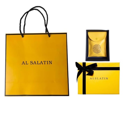 سبحة مصنوعة من حجر الأكوامارين الكريم مع طربزونة ع...