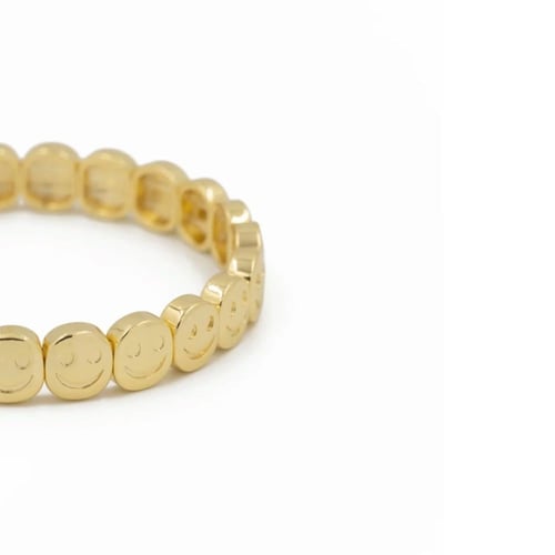 Smiley face bracelet
