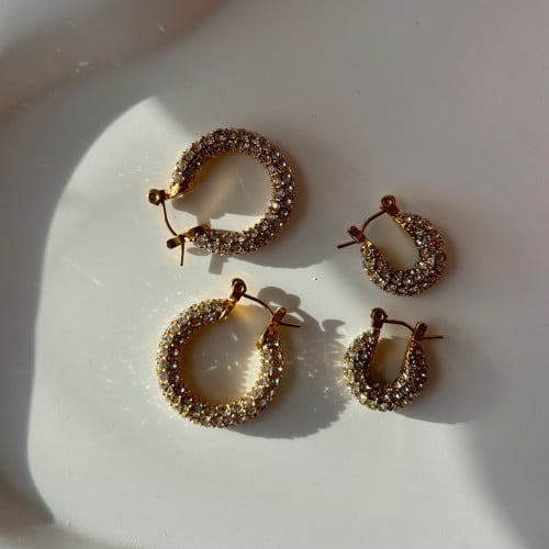 الأقراط اللامعة